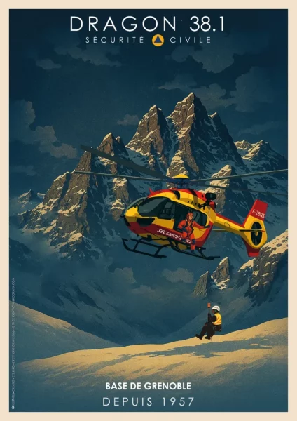 Affiches Sécurité civile 14_Grenoble