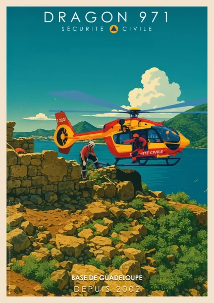 Affiches Sécurité civile 15_Gaudeloupe