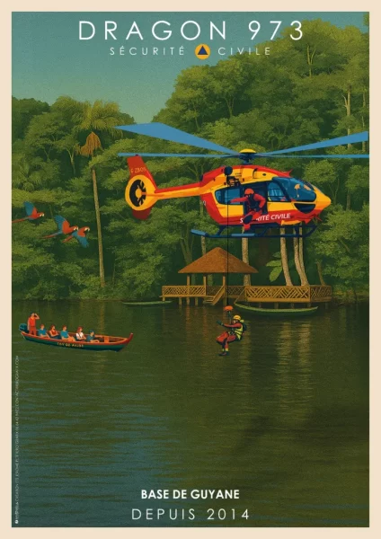 Affiches Sécurité civile 16_Guyane