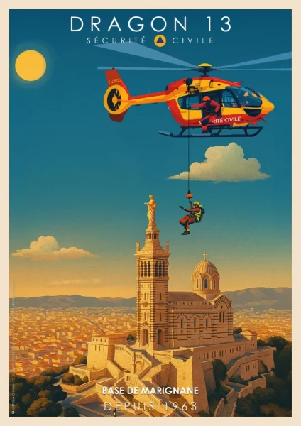 Affiches Sécurité civile 23_Marignane