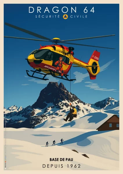 Affiches Sécurité civile 29_Pau