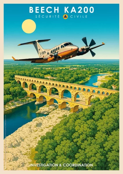 Affiches Sécurité civile 36_Beech Garons