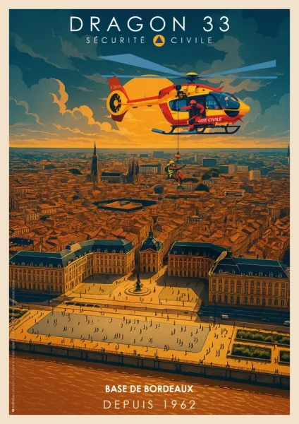Affiches Sécurité civile 6_Bordeaux