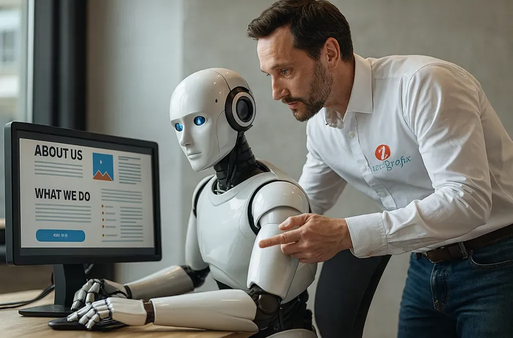 Création de site Internet et intelligence artificielle : transformez votre présence en ligne