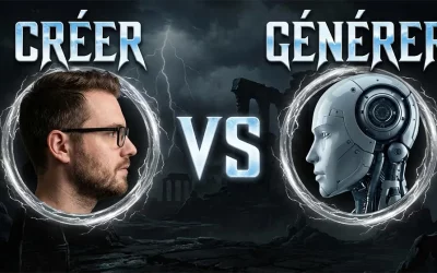 Graphisme et IA : créer et générer, découvrez la différence
